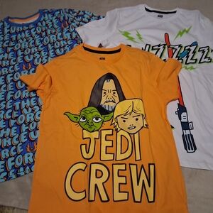 Star Wars Kids "Jedi Crew" Orange Graphic Tee